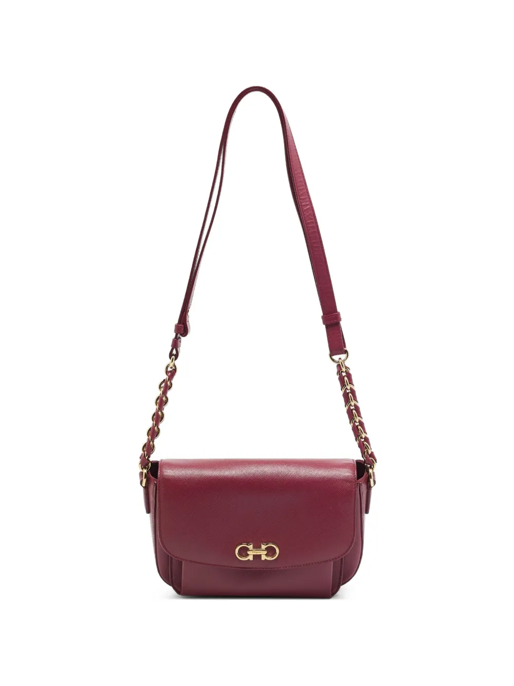 Ferragamo Pre-Owned Sandrine Gancini shoulder bag - Rosso