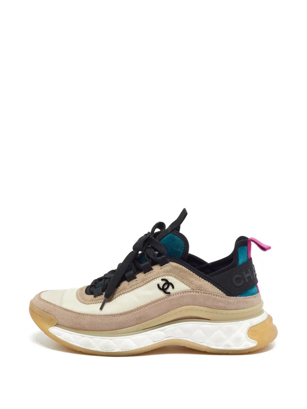 CHANEL Pre-Owned Sneakers mit CC - Nude