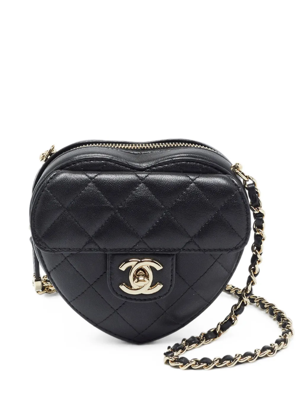 CHANEL Pre-Owned Gesteppte CC In Love Clutch - Schwarz