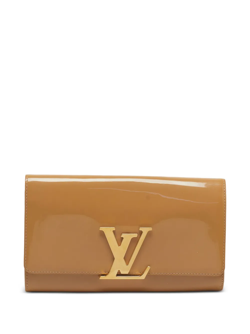 Louis Vuitton Pre-Owned pochette Louise en cuir verni - Marron