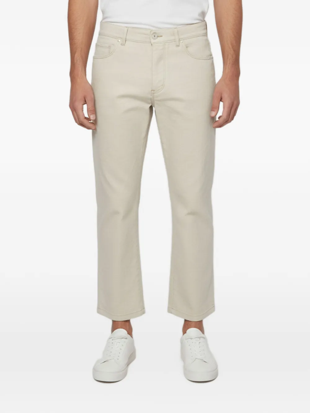 Fendi Pre-Owned Selleria straight-leg jeans - Bianco
