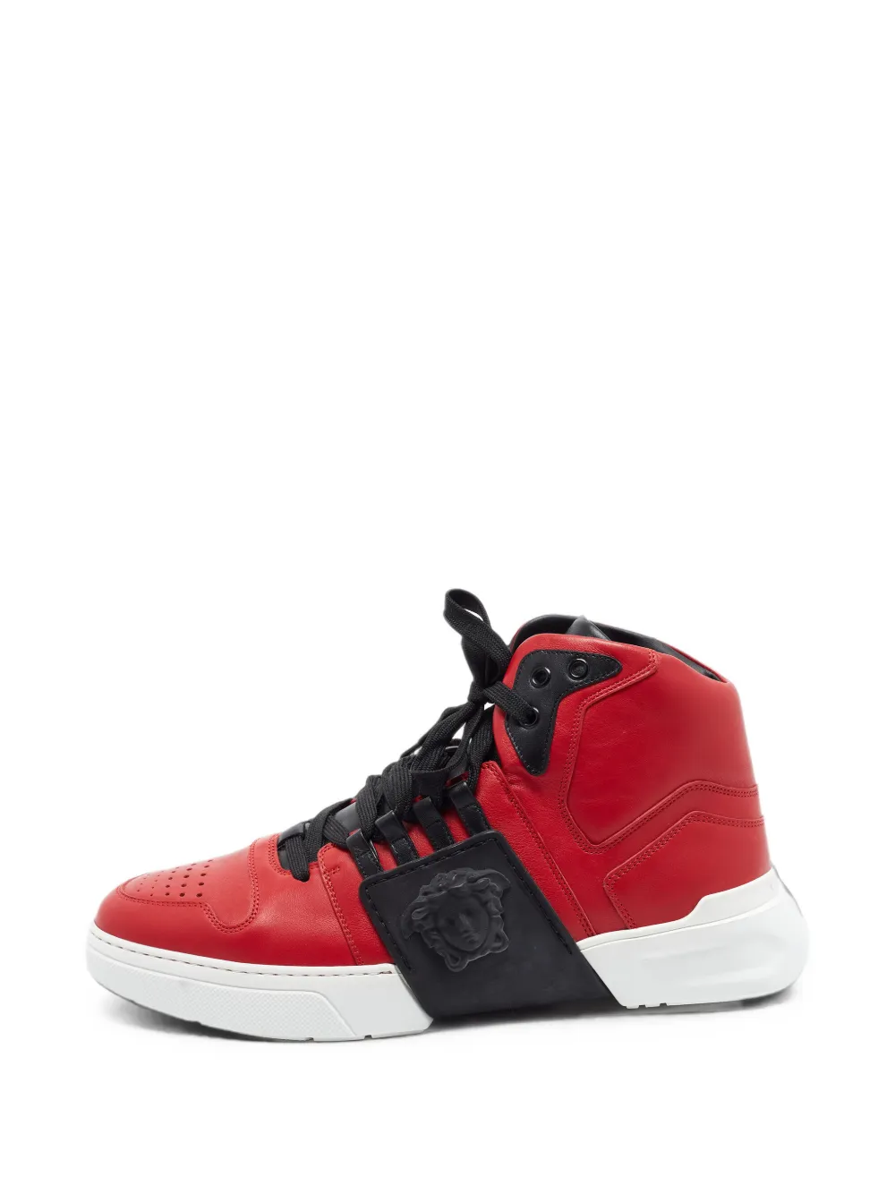 Versace Pre-Owned Medusa High-Top-Sneakers - Rot