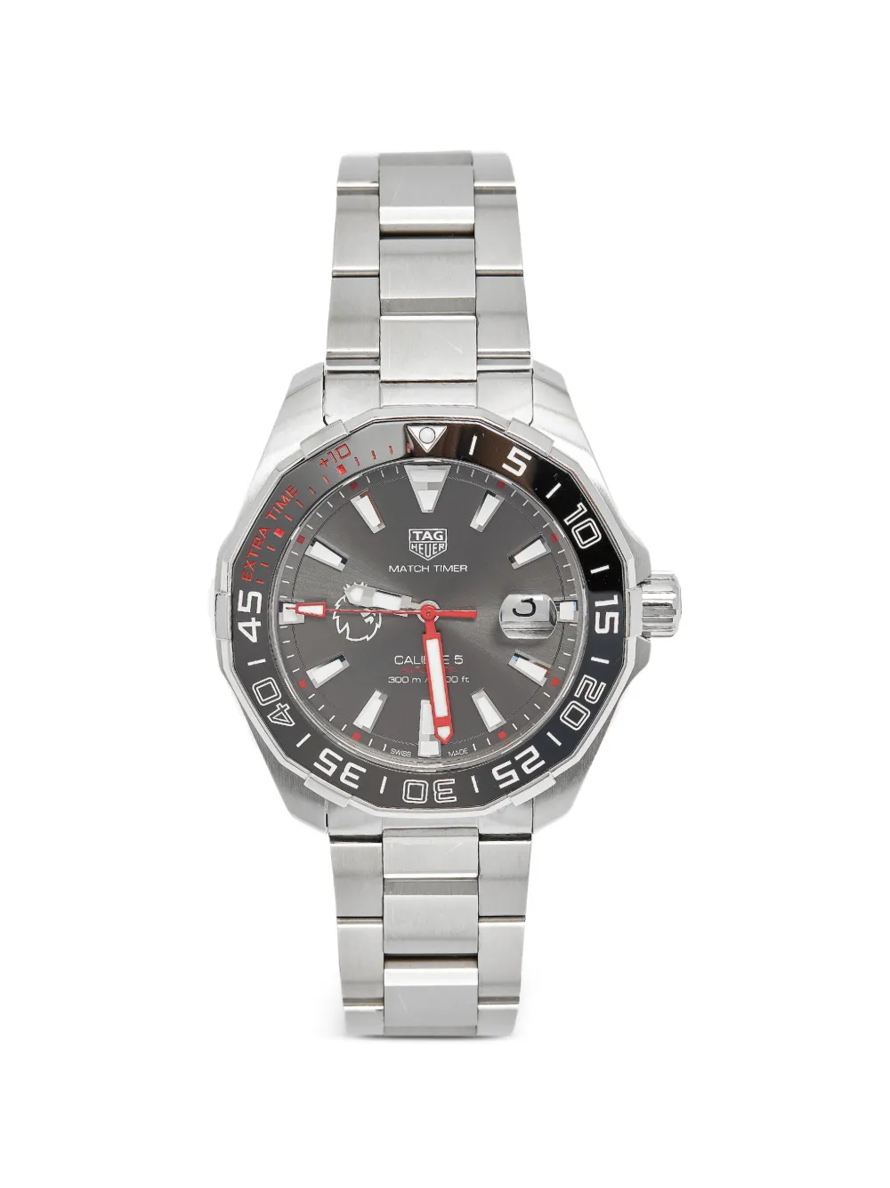 TAG Heuer Pre-Owned Aquaracer Match Timer Armbanduhr 43mm - Grau