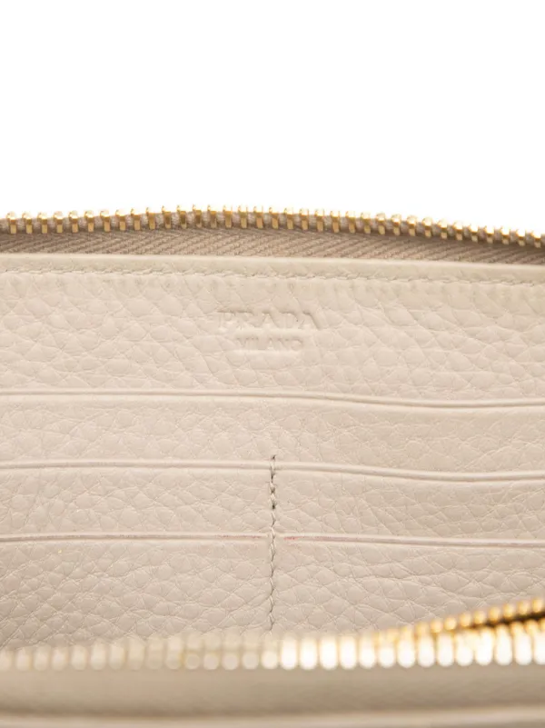Prada Pre-Owned 2010-2026 ヴィッテロダイノ ジップアラウンド