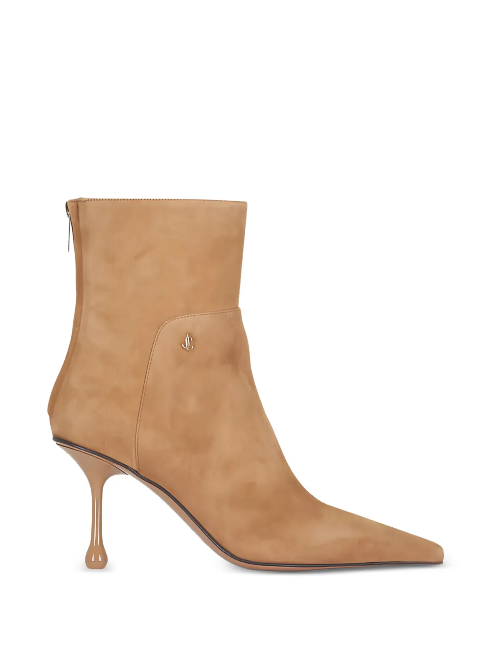 Jimmy Choo Stivaletti a punta in pelle scamosciata - Toni neutri