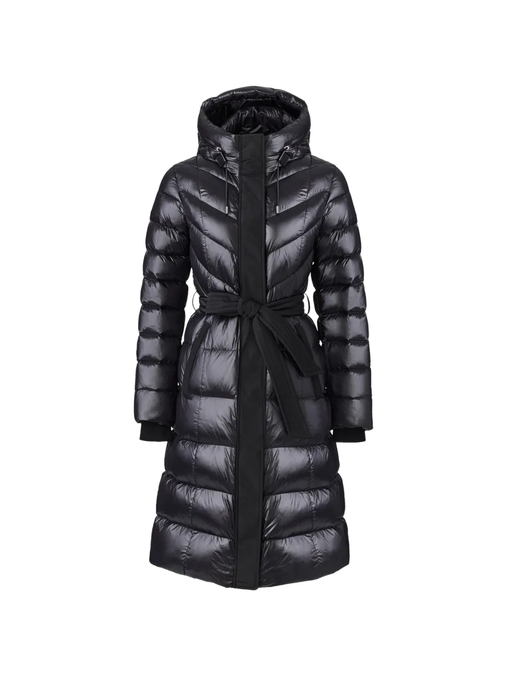 Mackage Coralia-Z belted quilted coat - Nero
