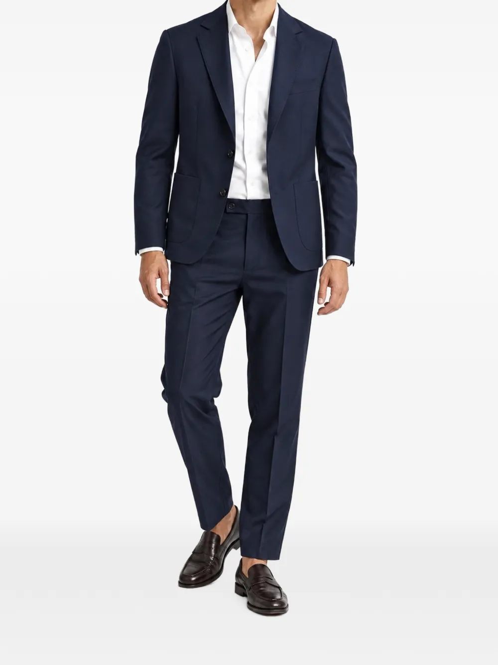 DEVORE INCIPIT Geplooide pantalon Blauw