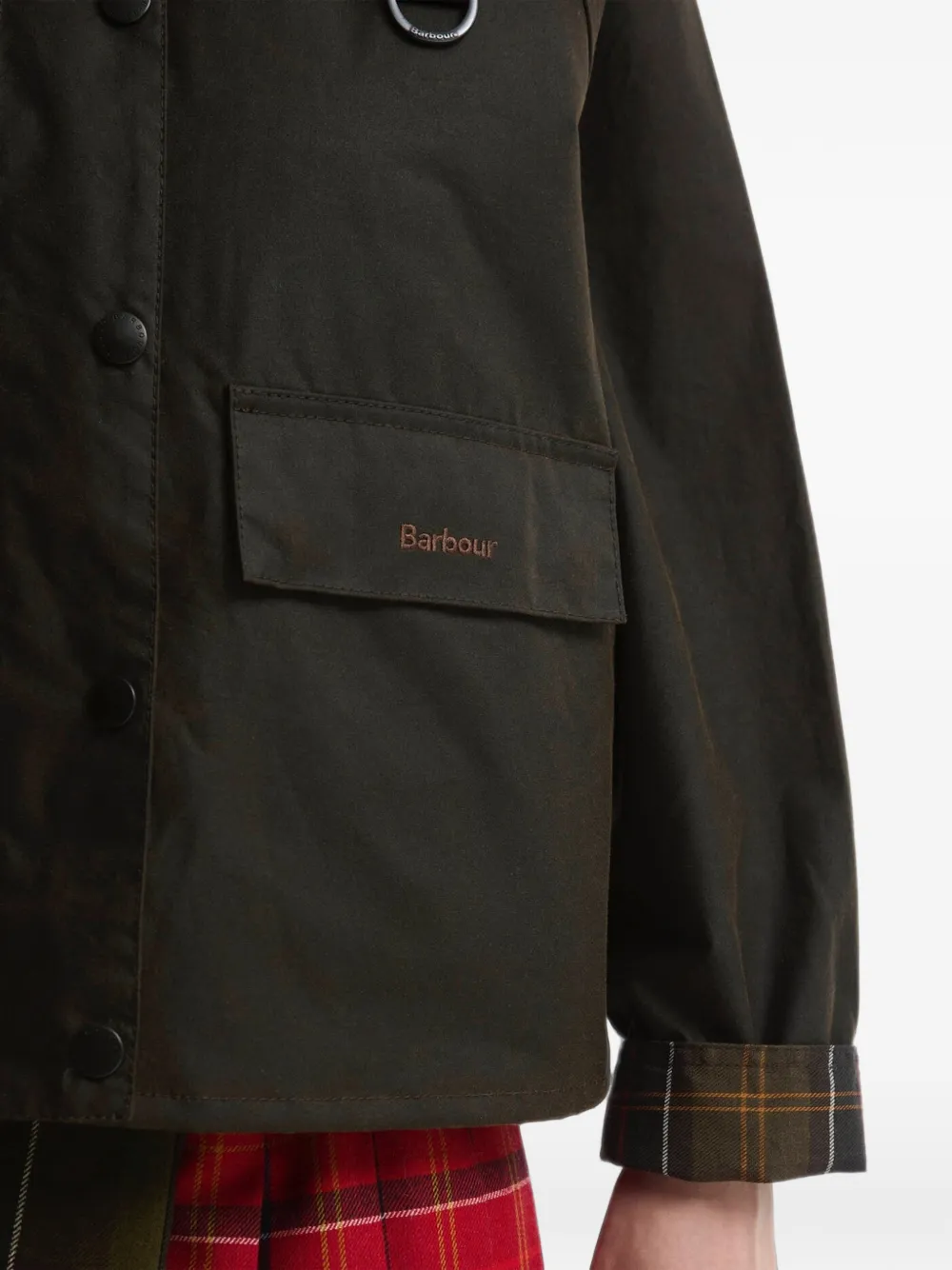 Barbour Spey gewaxt jack Bruin