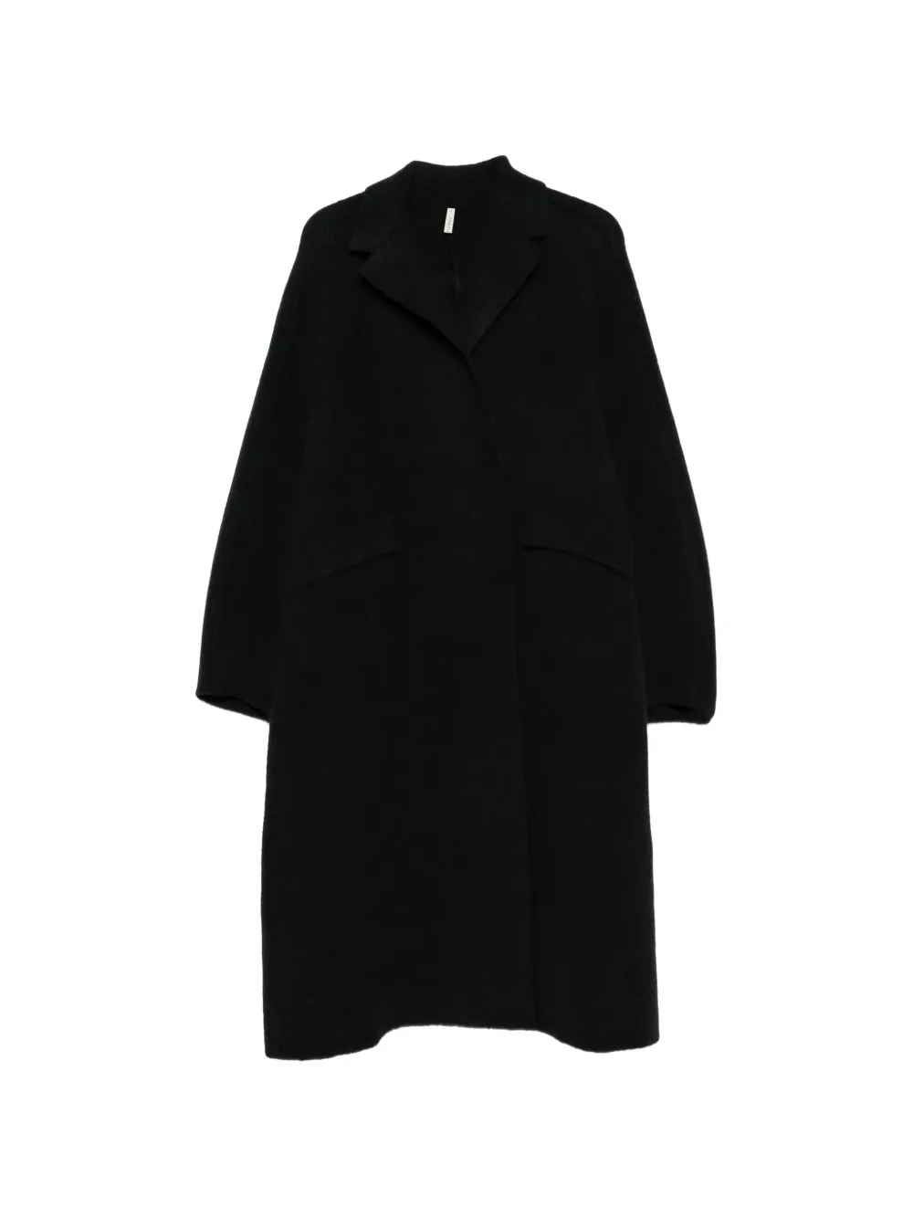 Boboutic notched-lapels single-breasted coat - Nero