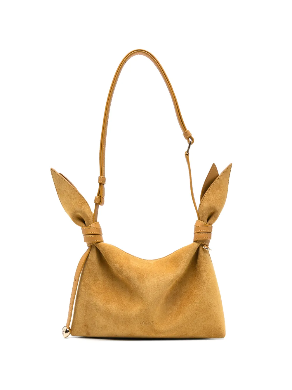 LOEWE Borsa a spalla Scarf mini - Giallo
