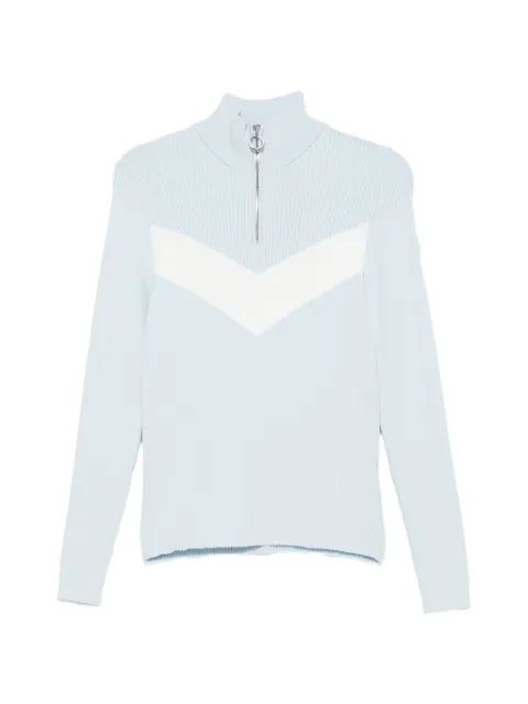 Fusalp Andromede ribbed-knit chevron-pattern sweater