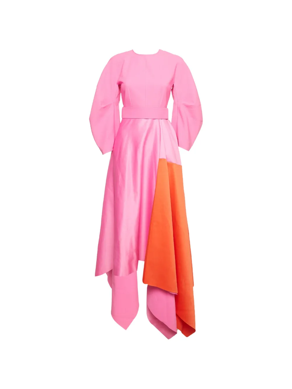 Solace London Quinn asymmetric dress - Rosa