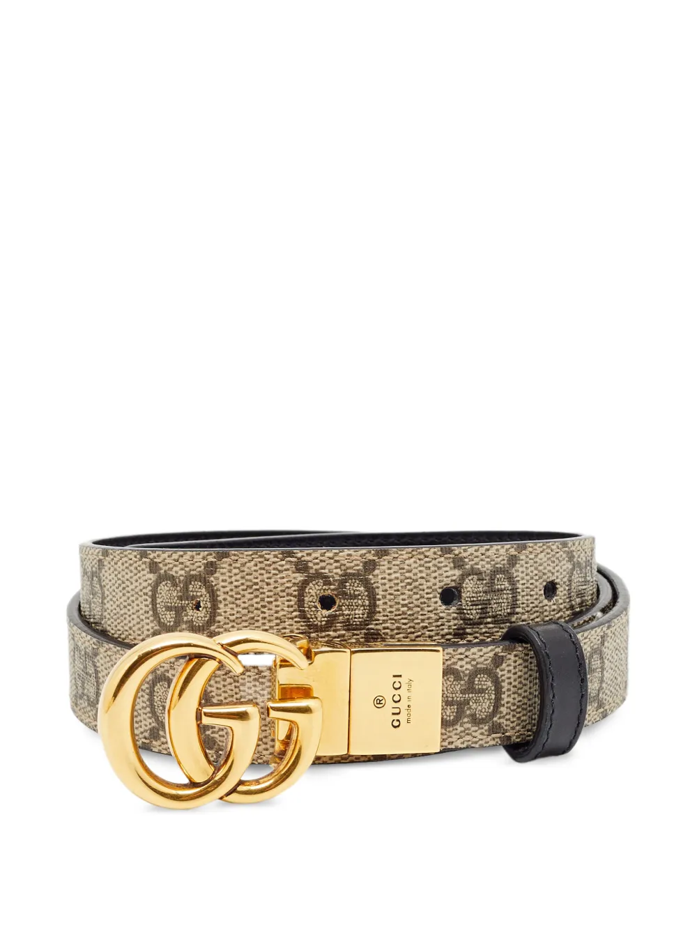Gucci Pre-Owned Wendbarer GG Marmont Gürtel - Nude