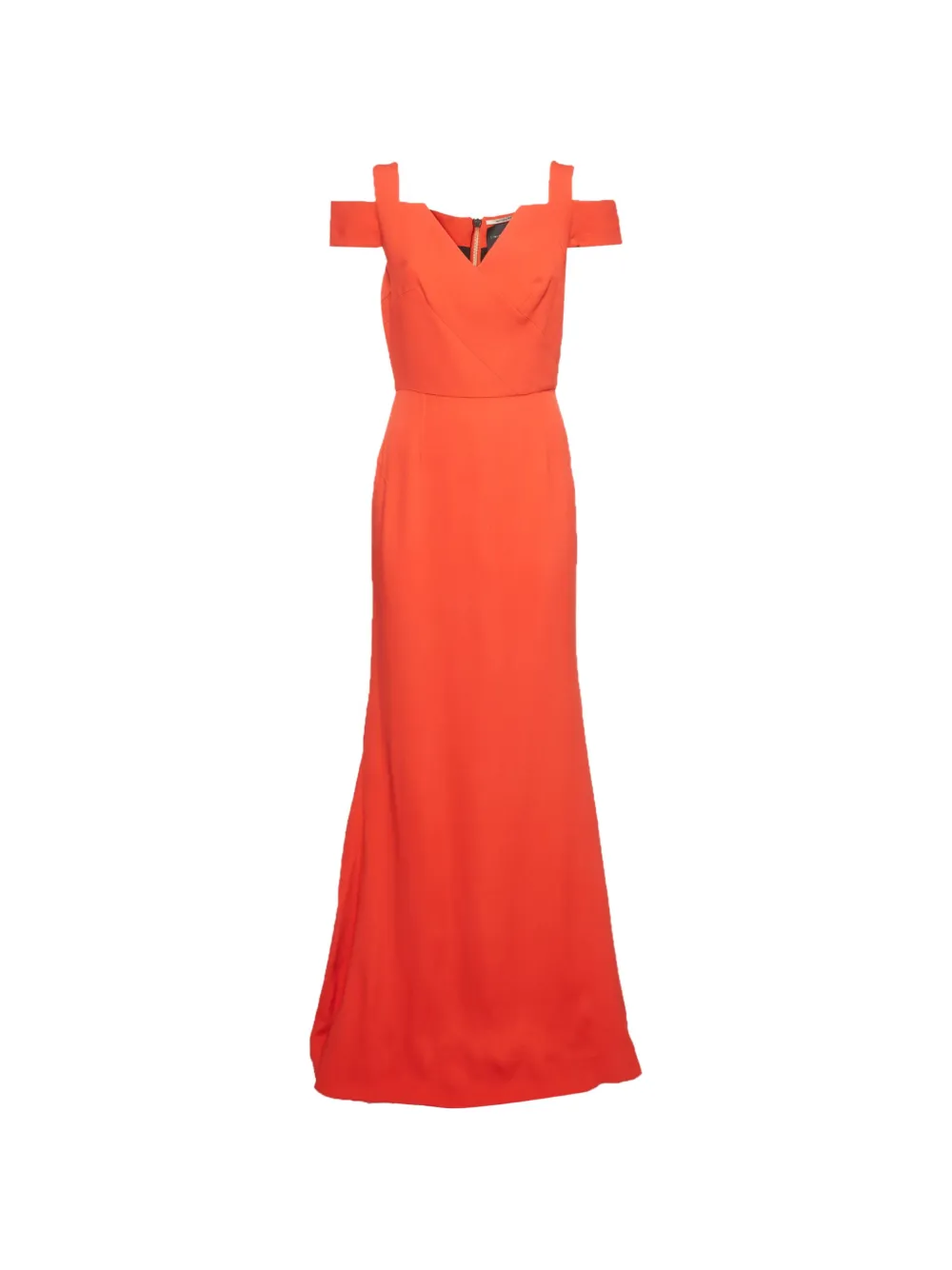 Roland Mouret Erskin off-shoulder maxi dress - Rosso