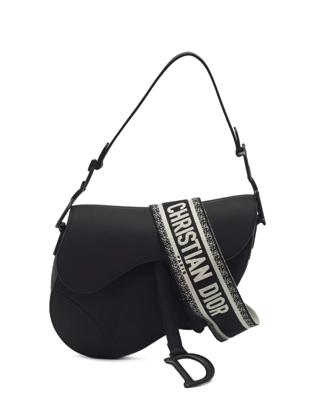 Christian Dior Pre-Owned 2019 Saddle Schultertasche - Schwarz