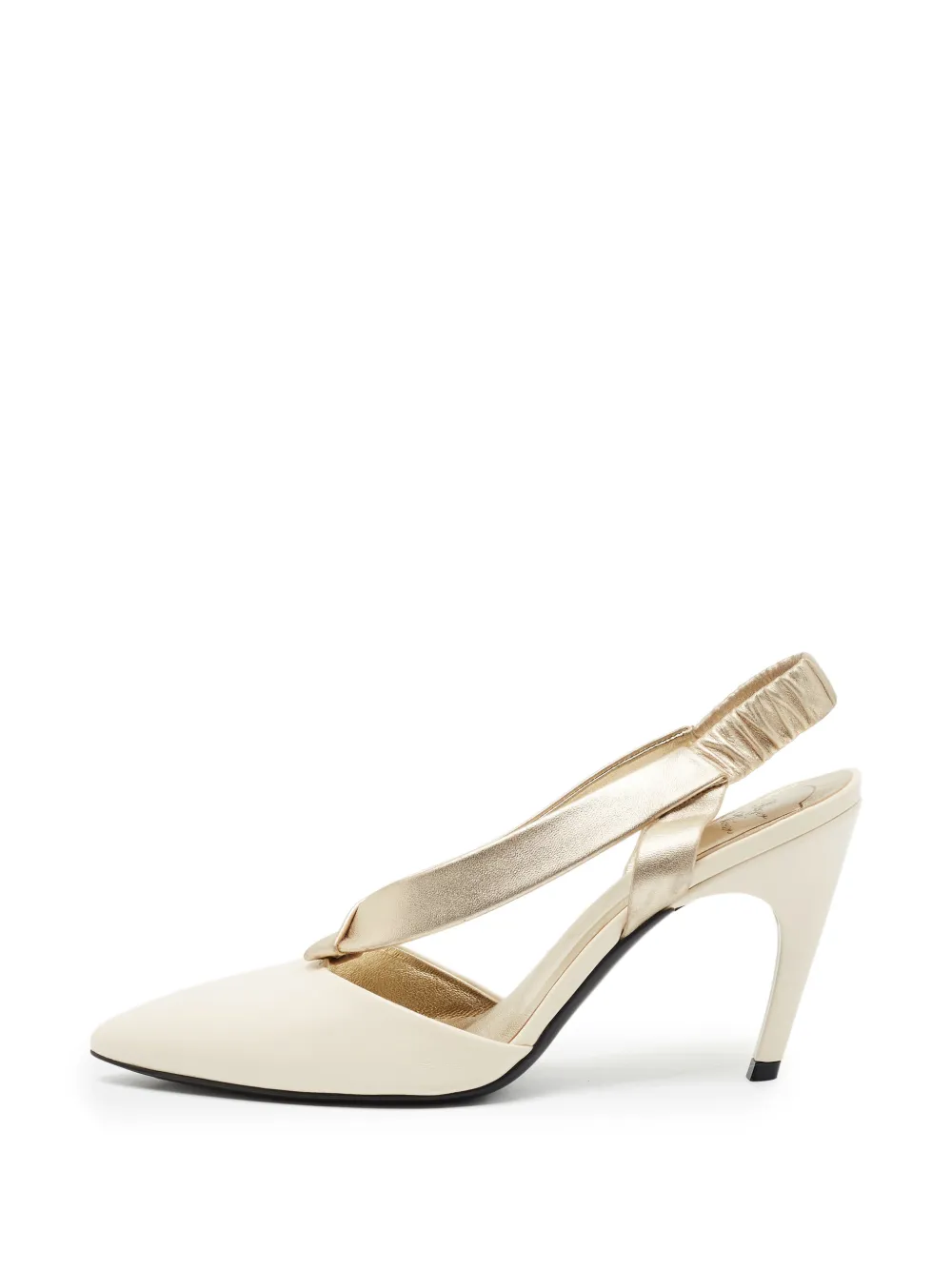 Roger Vivier Vintage escarpins pointus à bride arrière V Type - Tons neutres