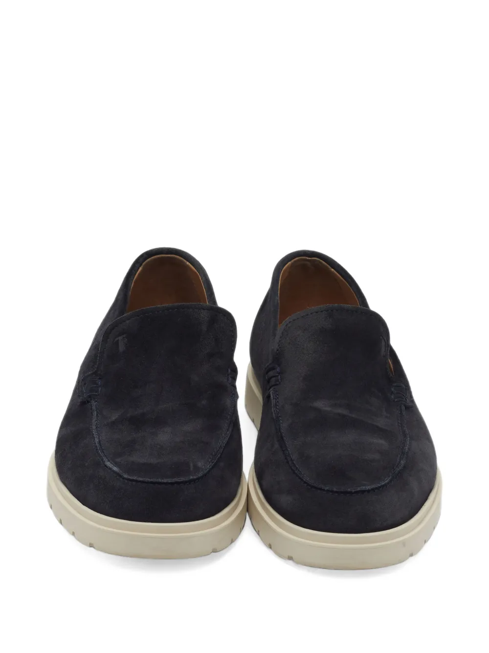 Tod's Vintage Loafer aus Wildleder - Blau