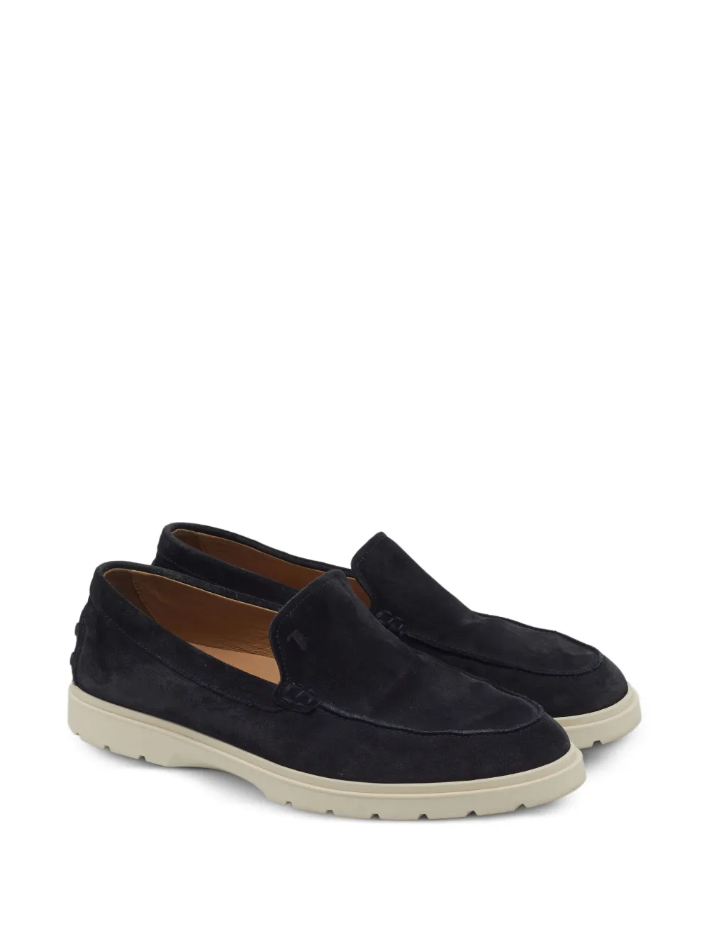 Tod's Vintage Loafer aus Wildleder - Blau