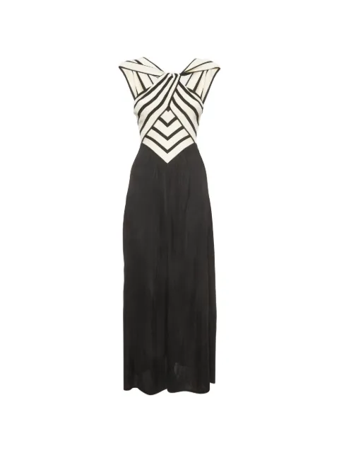 ZIMMERMANN Gestreiftes Natura Maxikleid