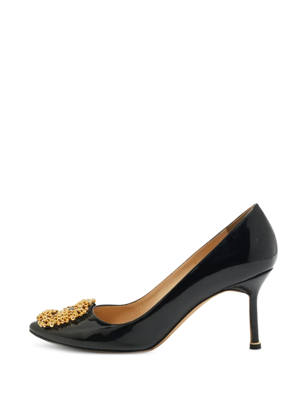 Manolo Blahnik escarpins Hangisi à boucle - Noir Manolo Blahnik escarpins Hangisi à boucle - Noir