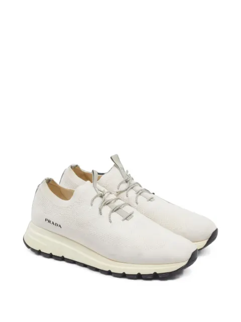 Prada Pre-Owned tenis tejidos