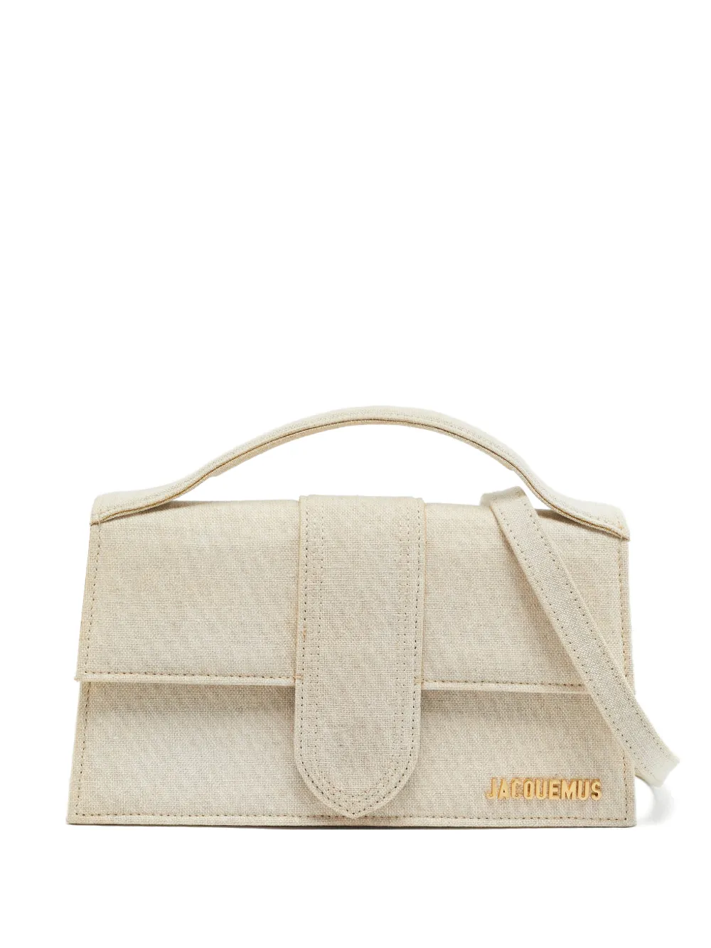 Jacquemus Pre-Owned sac à main Le Grand Bambino en toile - Tons neutres Jacquemus Pre-Owned sac à main Le Grand Bambino en toile - Tons neutres
