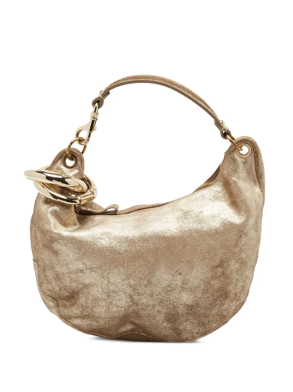 Jimmy Choo Pre-Owned sac à main Solar - Or