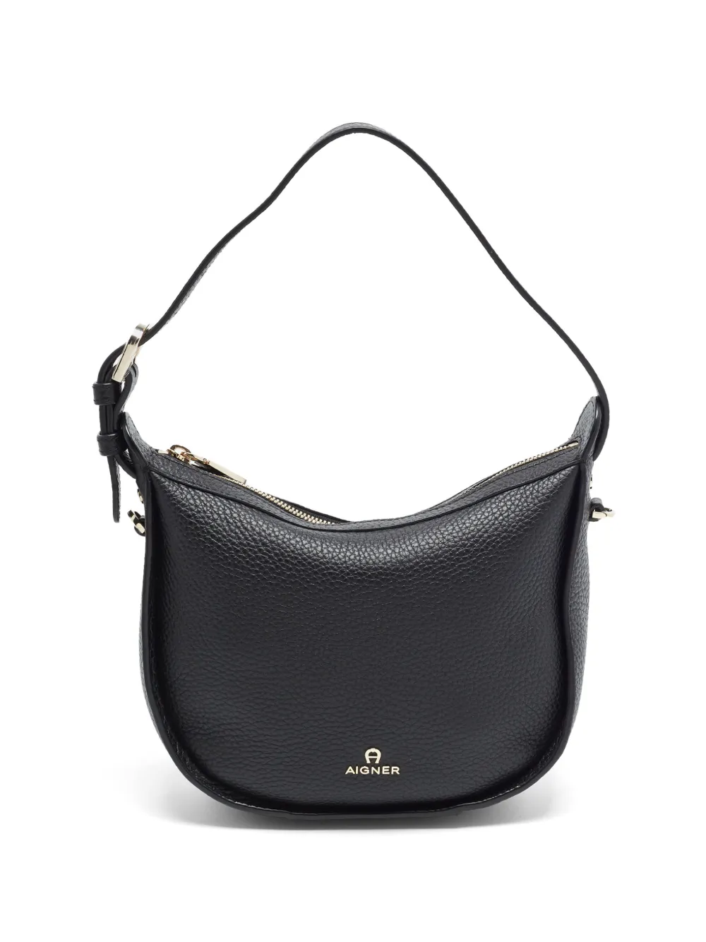 Aigner Vintage petit sac à main Ivy en cuir - Noir Aigner Vintage petit sac à main Ivy en cuir - Noir
