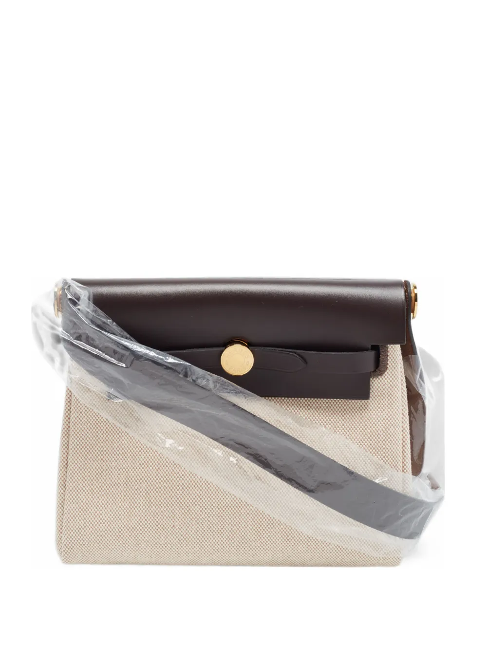 Hermès Pre-Owned 2025 Herbag Zip Schultertasche - Nude