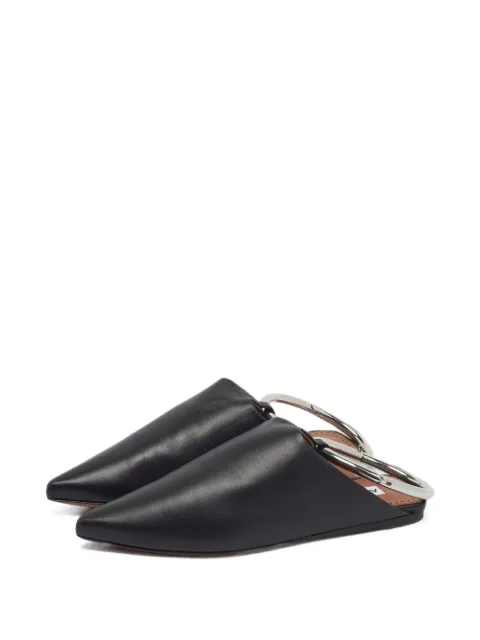 Alaïa Pre-Owned La Babouche ankle-cuff mules