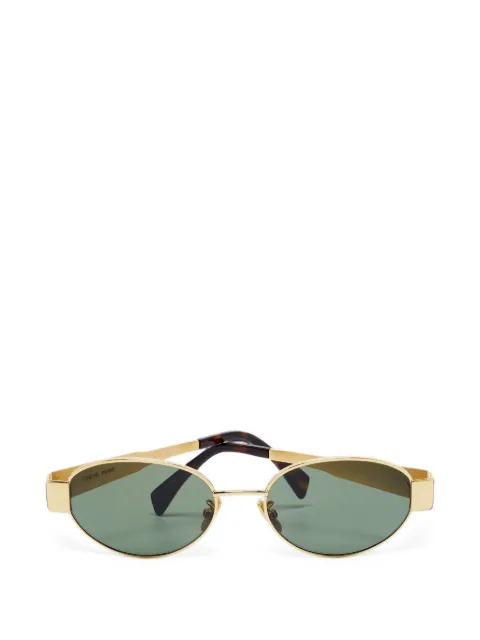 Celine Pre-Owned Triomphe oval-frame sunglasses