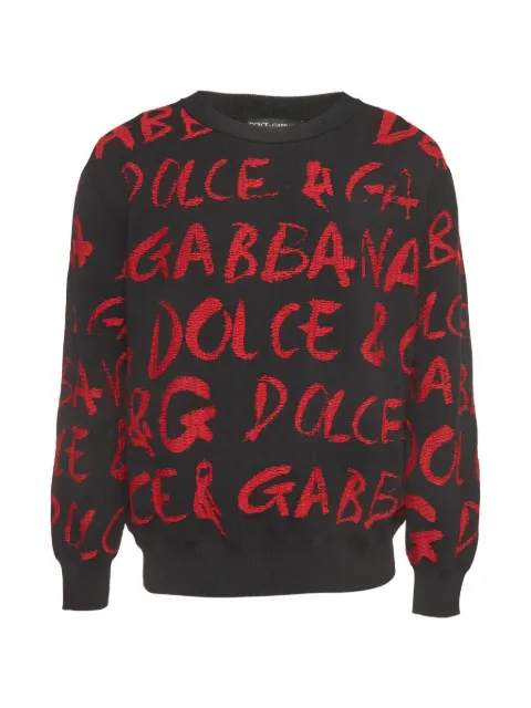 Dolce & Gabbana Pre-Owned pull à motif monogrammé en jacquard