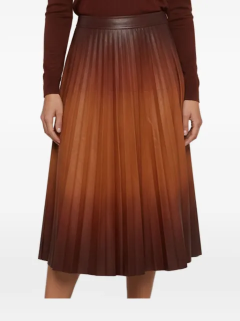 Givenchy Pre-Owned ombré pleated midi skirt