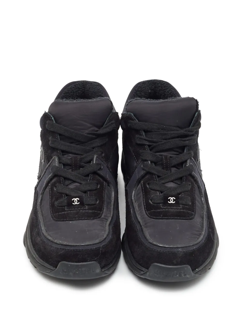 CHANEL Pre-Owned ココマーク スニーカー | ブラック | FARFETCH JP