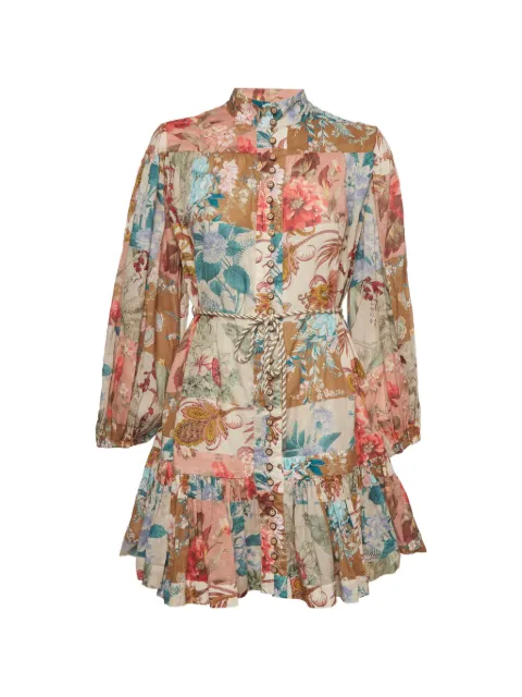 ZIMMERMANN 2021 Cassia patchwork dress