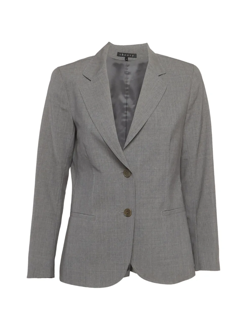 Theory single-breasted blazer - Grigio