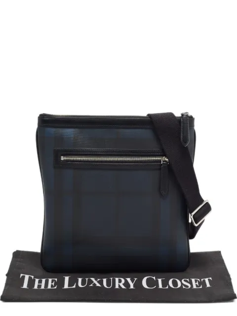 Burberry Pre-Owned Beckley London Check messenger bag