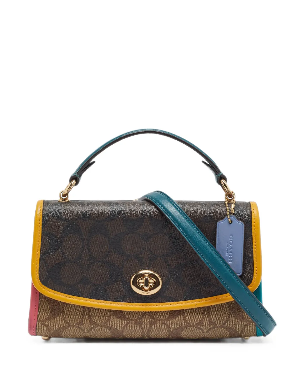 Coach 23 Tilly signature tote bag - Marrone