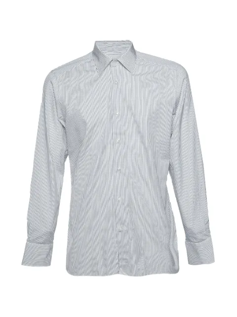 Ermenegildo Zegna Vintage striped long-sleeve shirt