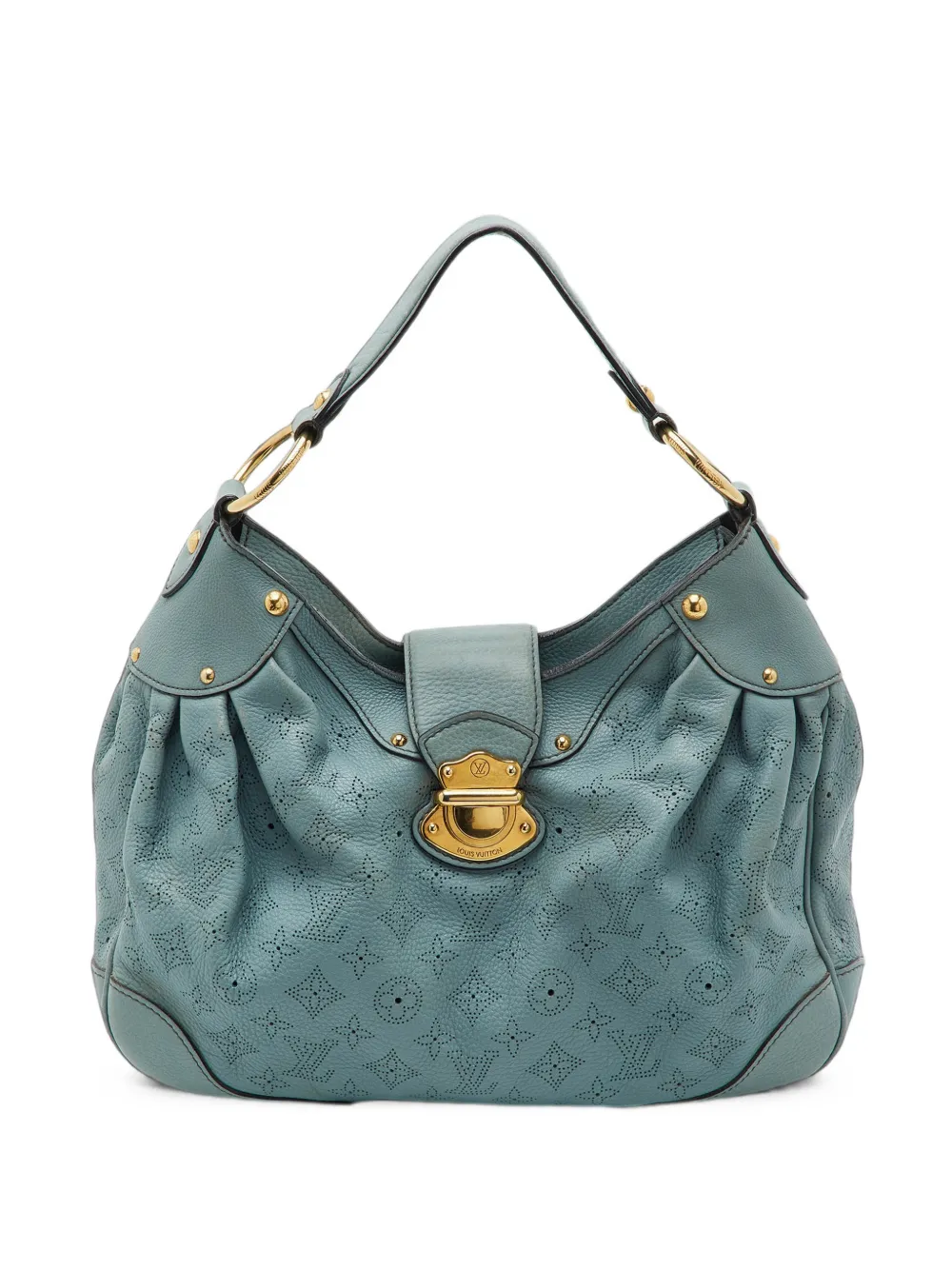 Louis Vuitton Pre-Owned 2010 PM Solar Mahina shoulder bag - Blu