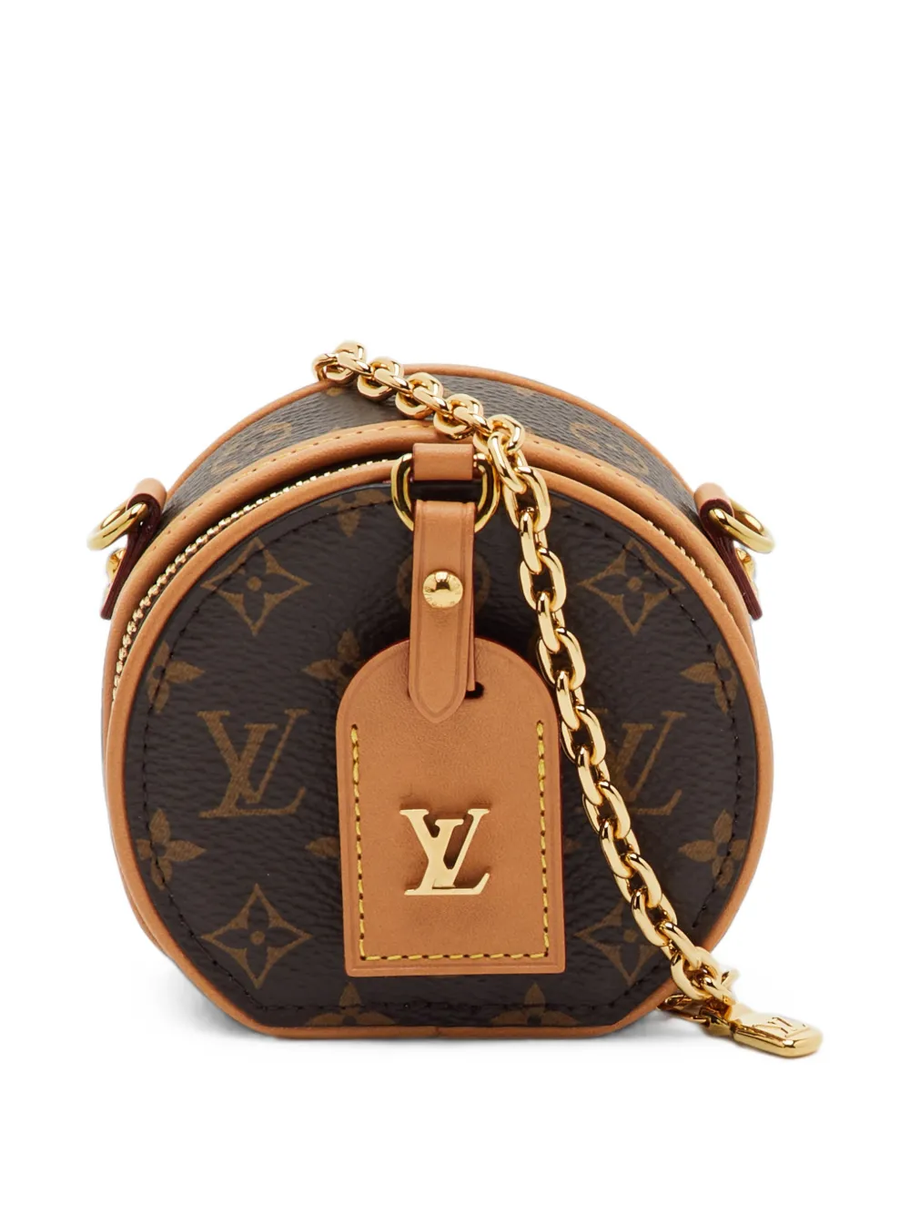 Louis Vuitton Pre-Owned mini sac à main Boite Chapeau Necklace (2019) - Marron