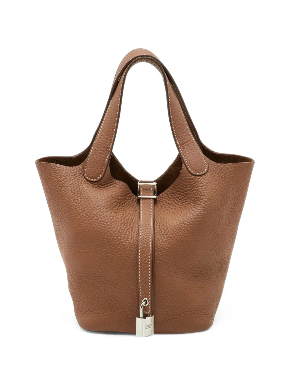Hermès Pre-Owned sac à main Picotin Lock 18 (2019) - Marron Hermès Pre-Owned sac à main Picotin Lock 18 (2019) - Marron