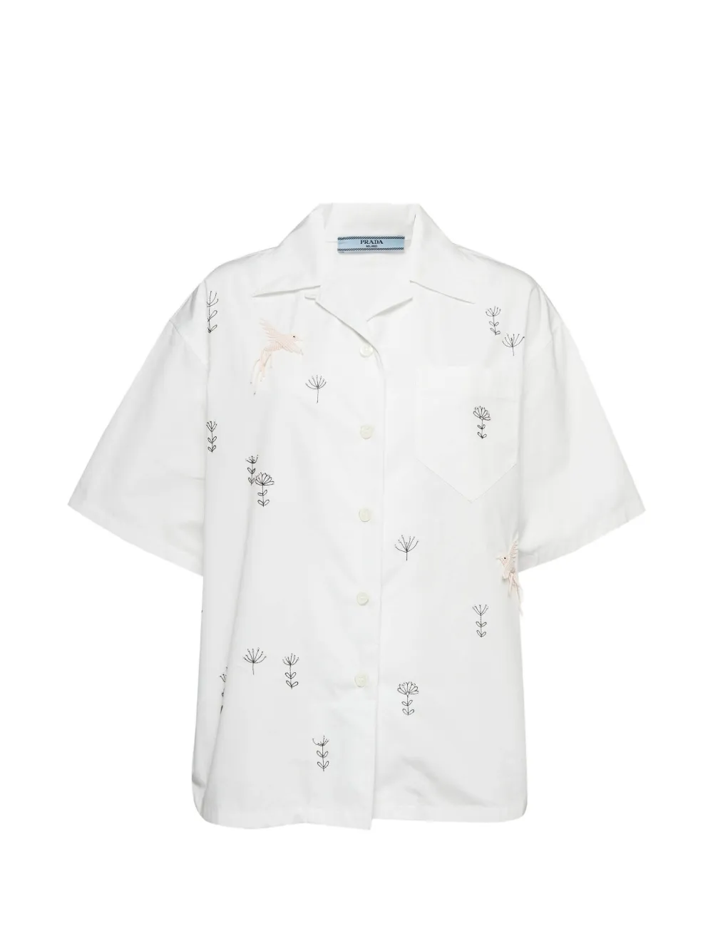 Prada Pre-Owned poplin shirt - Bianco