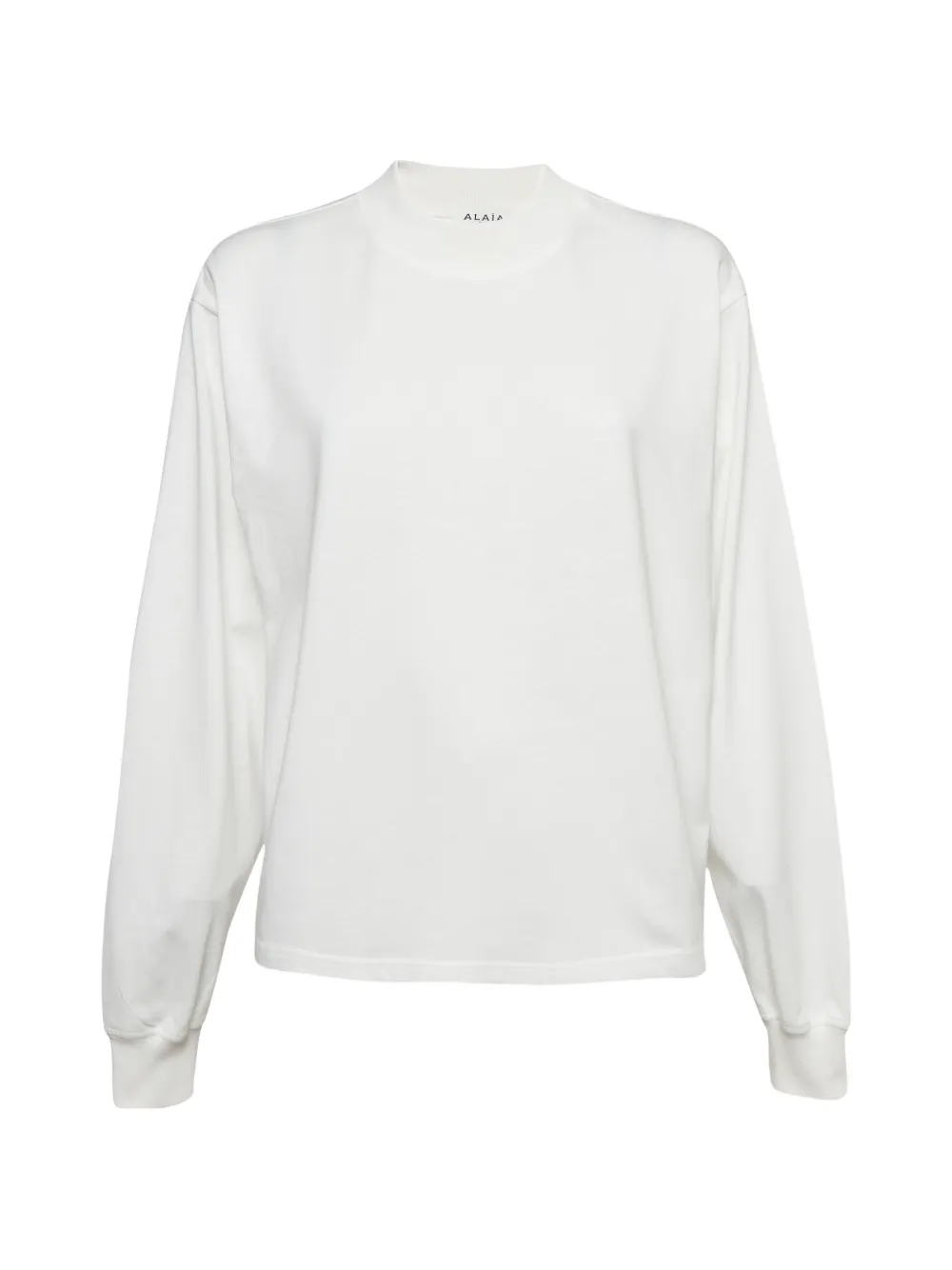 Alaïa Pre-Owned sweat à logo brodé - Blanc Alaïa Pre-Owned sweat à logo brodé - Blanc
