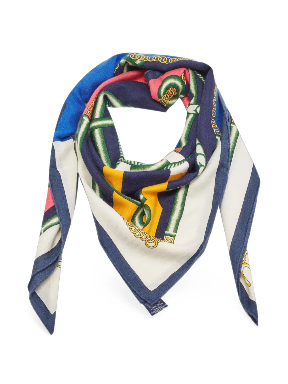 Hermès Pre-Owned Parcours Sans Faute Schal - Blau