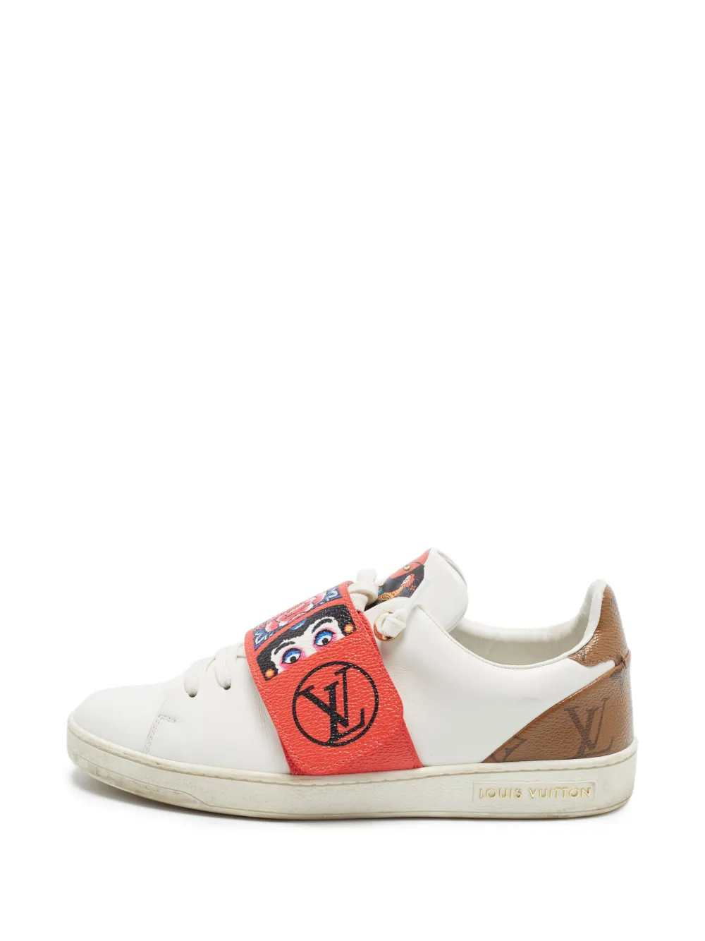 Louis Vuitton Pre-Owned Frontrow Monogram sneakers - Bianco