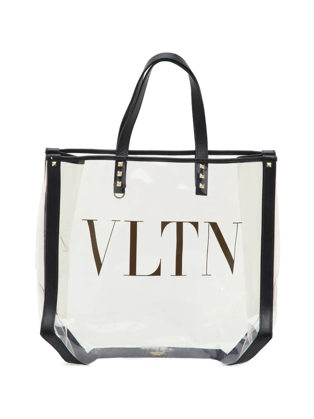 Valentino Garavani Pre-Owned Mittelgroße VLTN Rockstud Tote Bag - Weiß