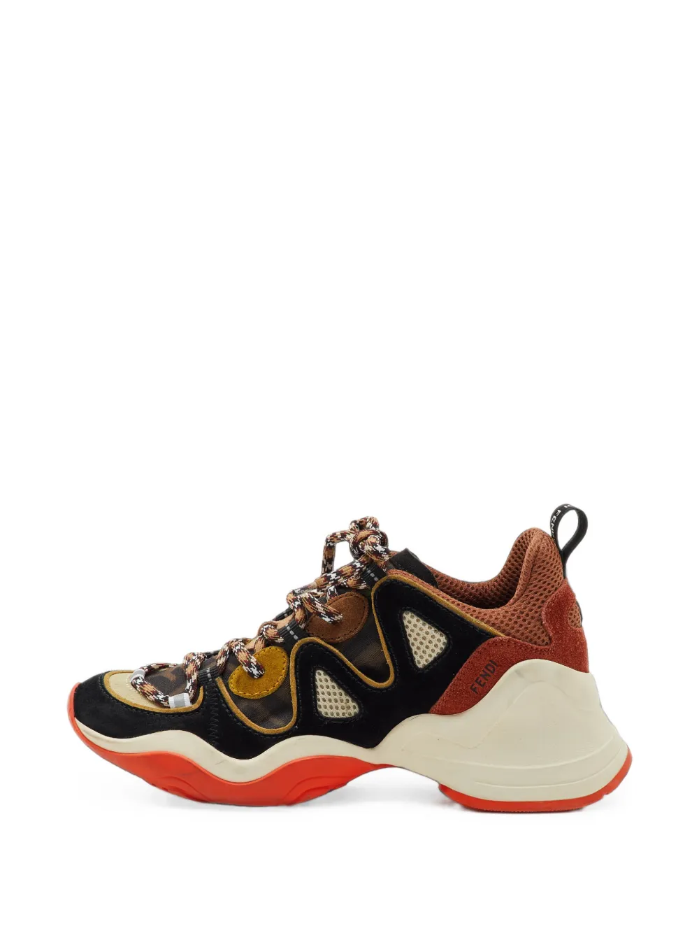 Fendi Pre-Owned baskets FFluid à empiècements - Noir