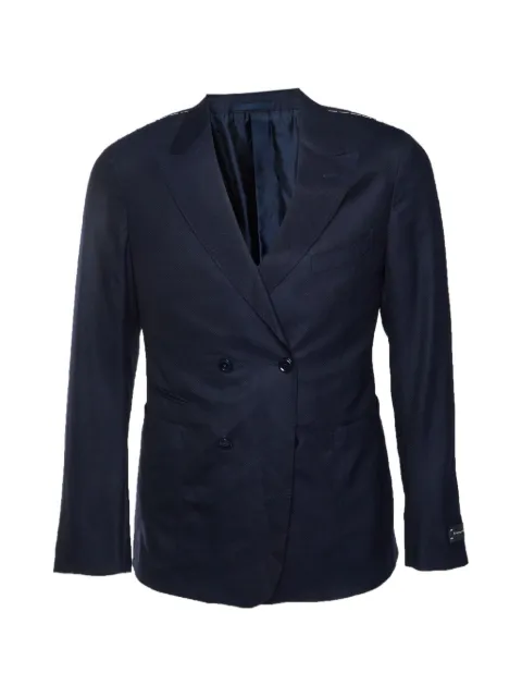Ermenegildo Zegna Vintage Siena double-breasted blazer