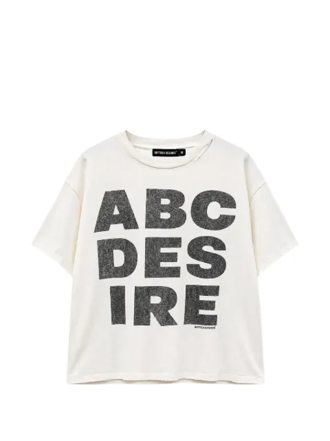 Bottega Desires ABC Desires distressed T-shirt
